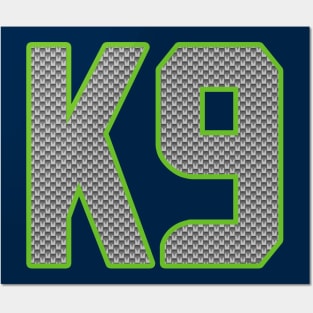Seattle Seahawks Kenneth Walker III K9 by CH3Media Posters and Art